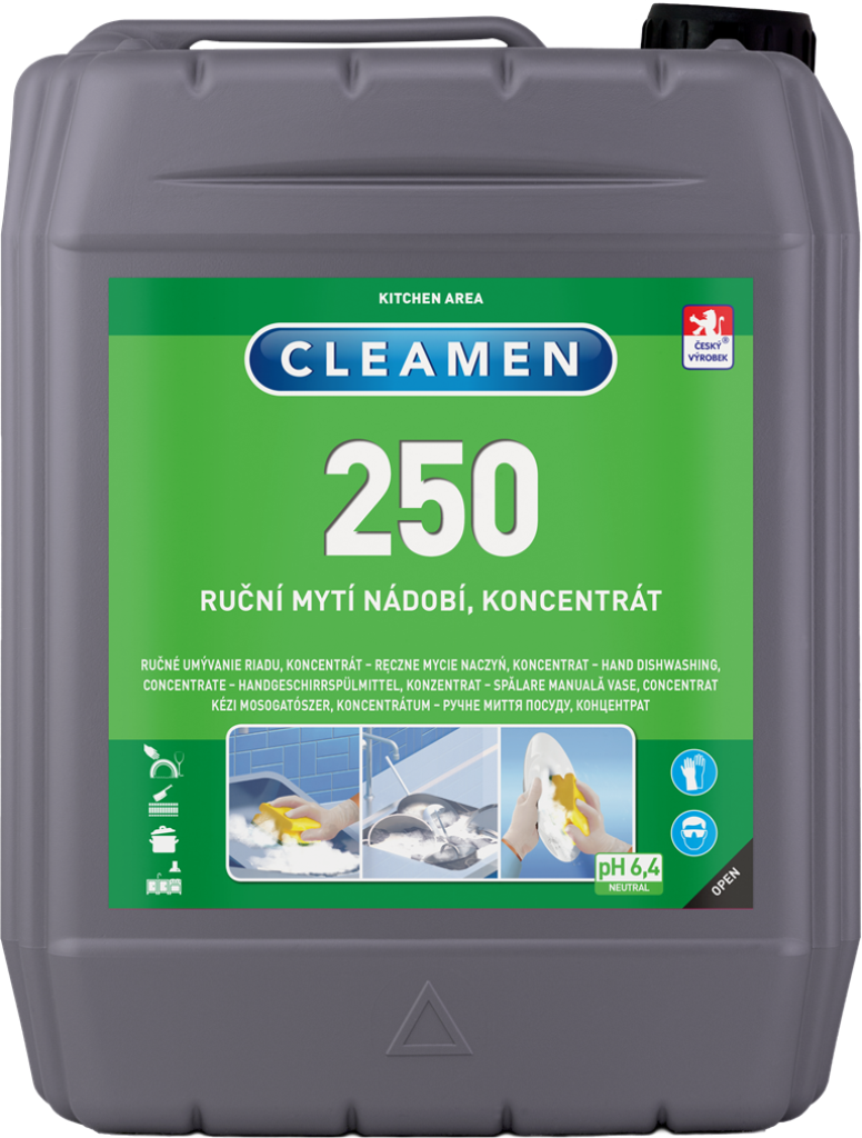 CLEAMEN 250 ruční mytí koncentrát 5l
