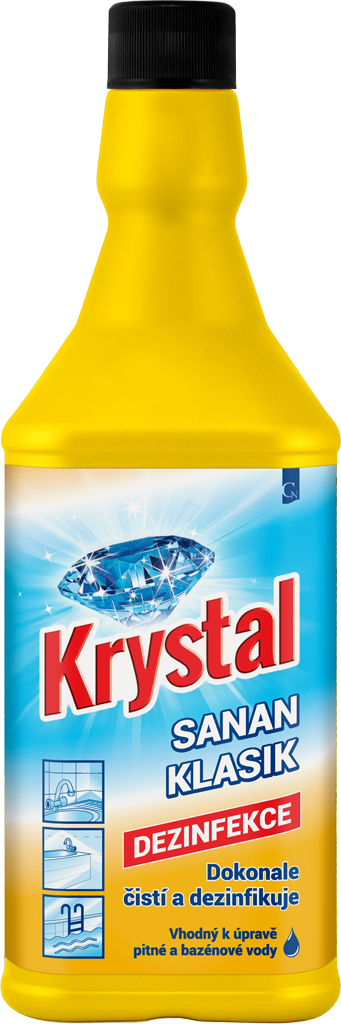 Krystal Sanan klasik 1l chlórová dezinfekce (účinnost jako Savo original)