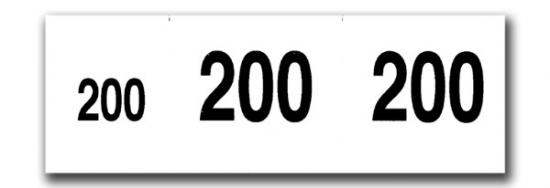 Šatnové bloky 47 x 135 mm, blok 200 čísel