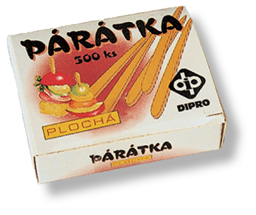 Párátka dřevěná plochá / 500 ks