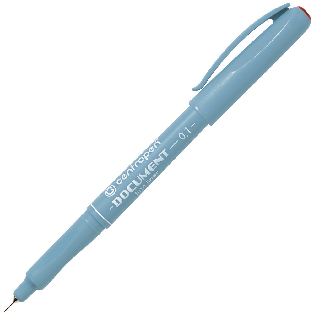 Centropen popisovač/liner 2631 Dokument 0,1 červený
