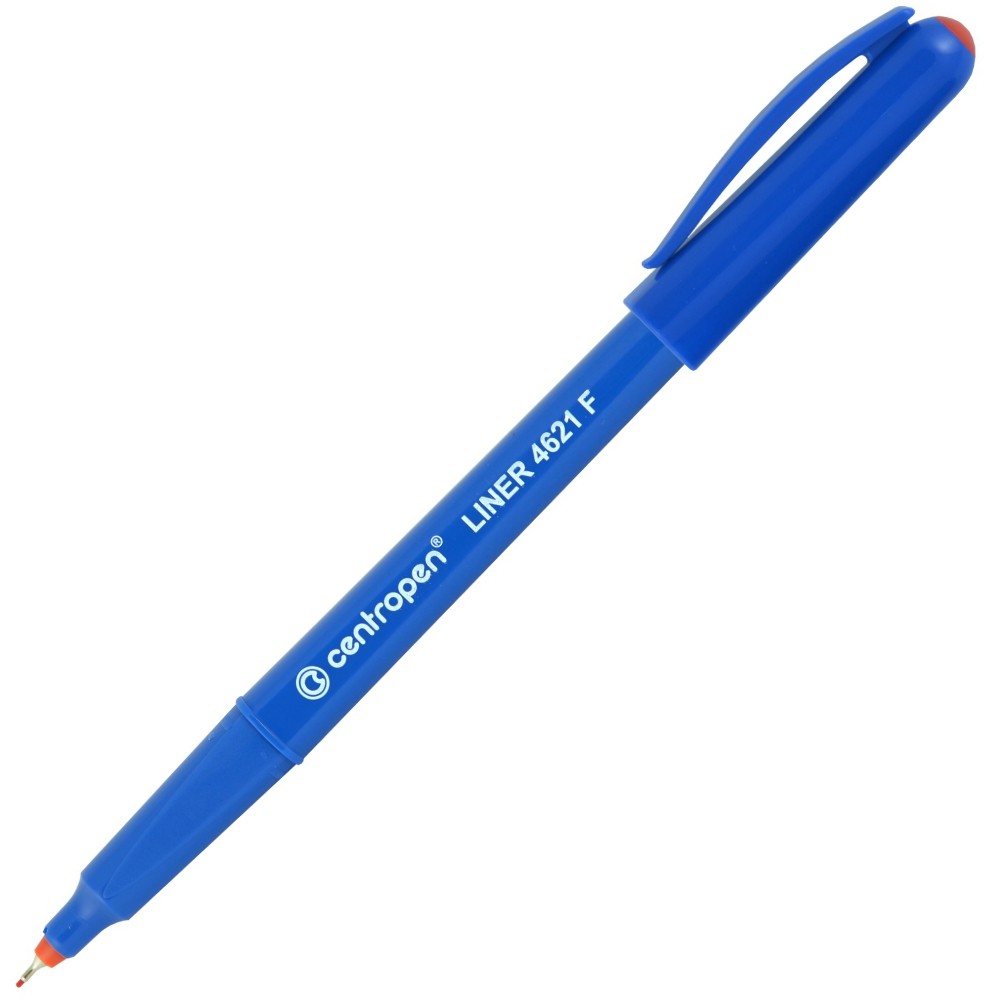 Centropen popisovač/liner 4621 F červený