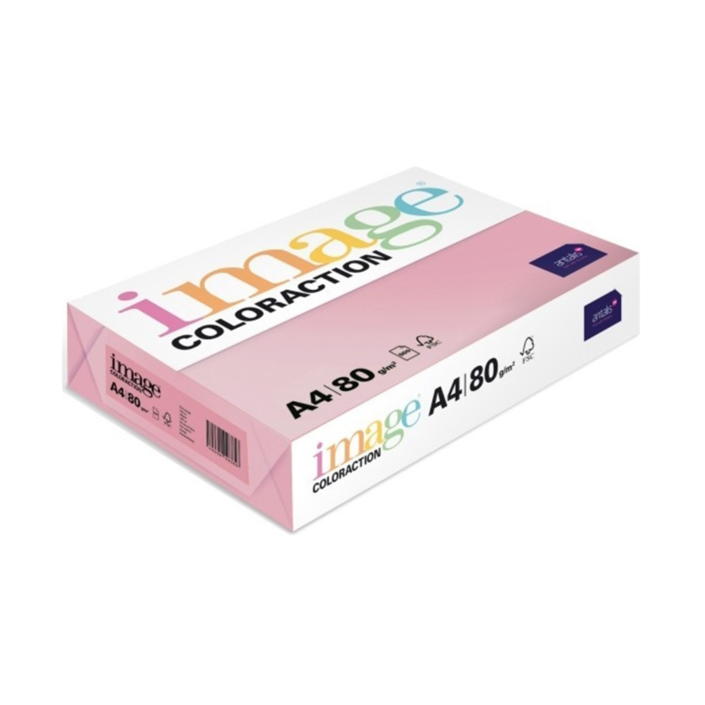 Papír kopírovací Coloraction A4 80g/ 500 listů starorůžová