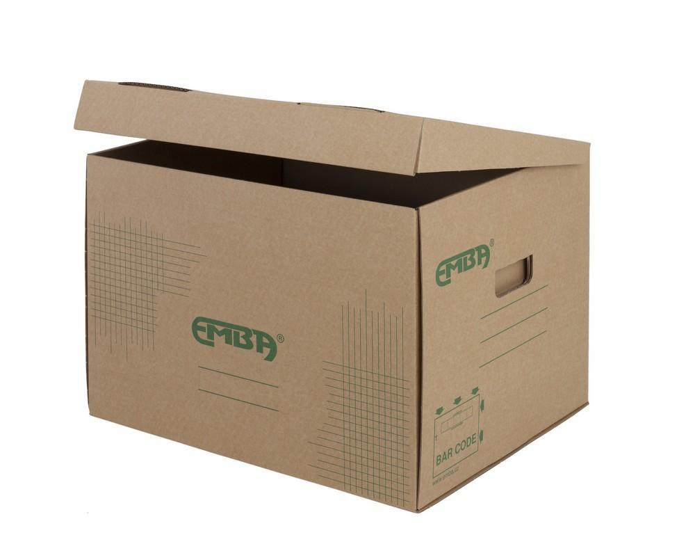 Box stěhovací EMBA 610 x 430 x 380 mm