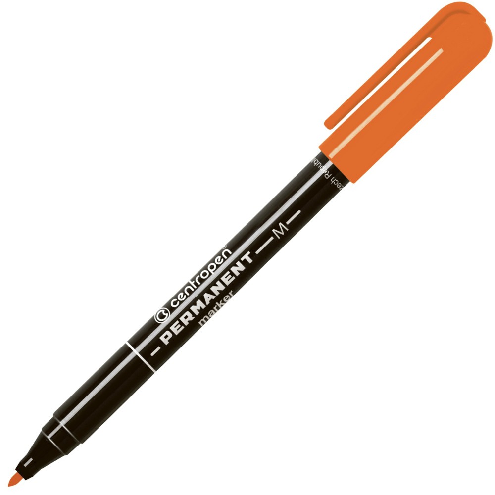 Centropen popisovač 2846 permanent oranžový