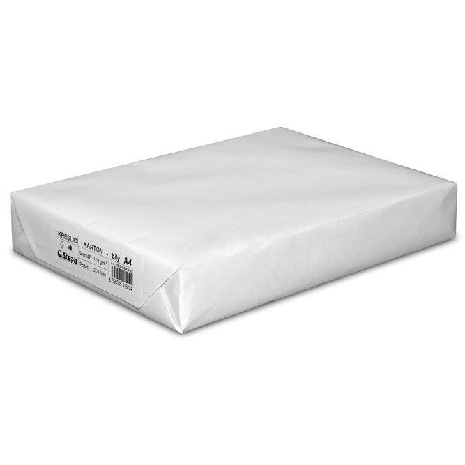 Karton kreslicí bílý A4 180 g / 200 listů