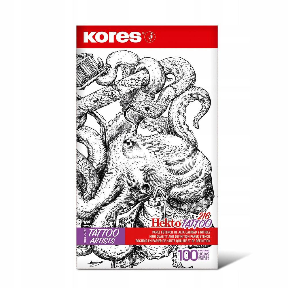 Kores tetovací papír 100 listů rozměr 21,5 x 36,8 cm