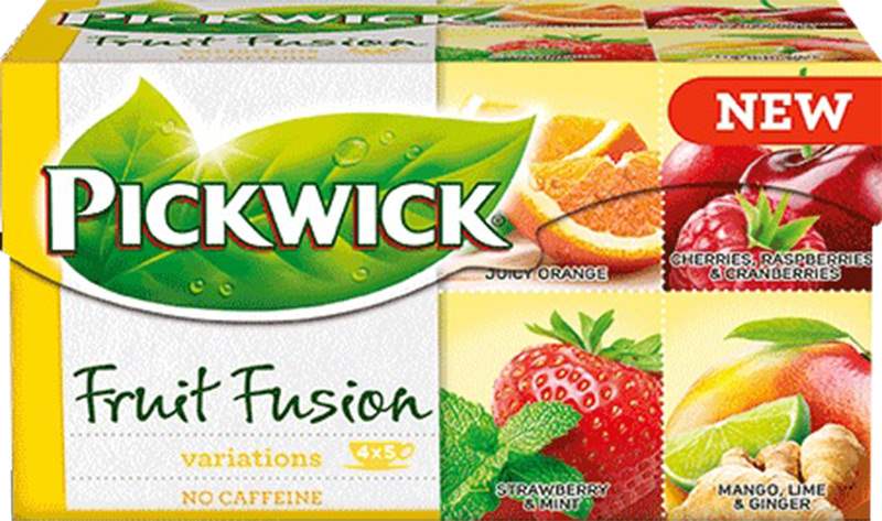 Čaj Pickwick ovocný Variace YELLOW, pomer, mango, citrus 20 sáčků