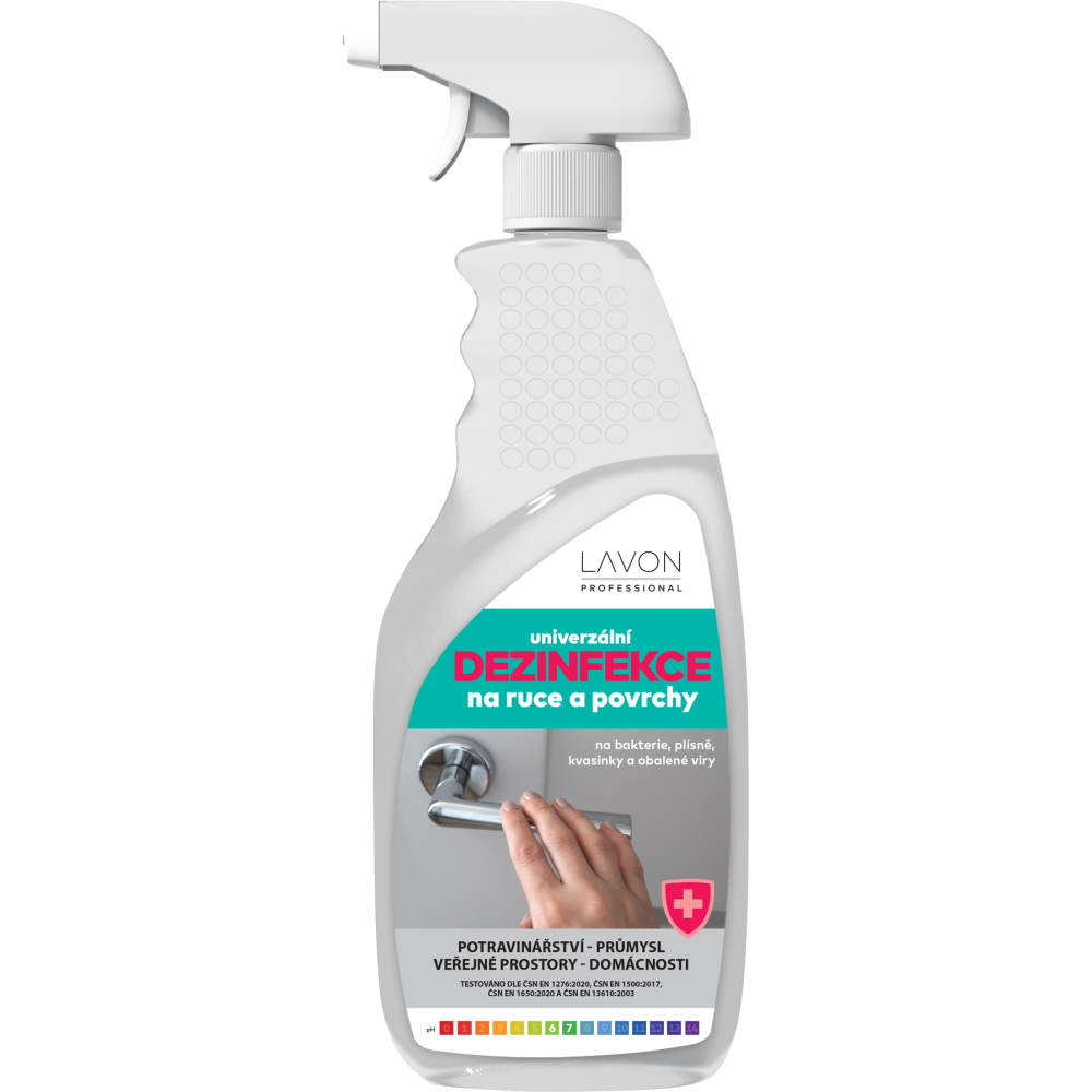 Univerzální dezinfekce Lavon na ruce a povrchy 500 ml (virucidní)