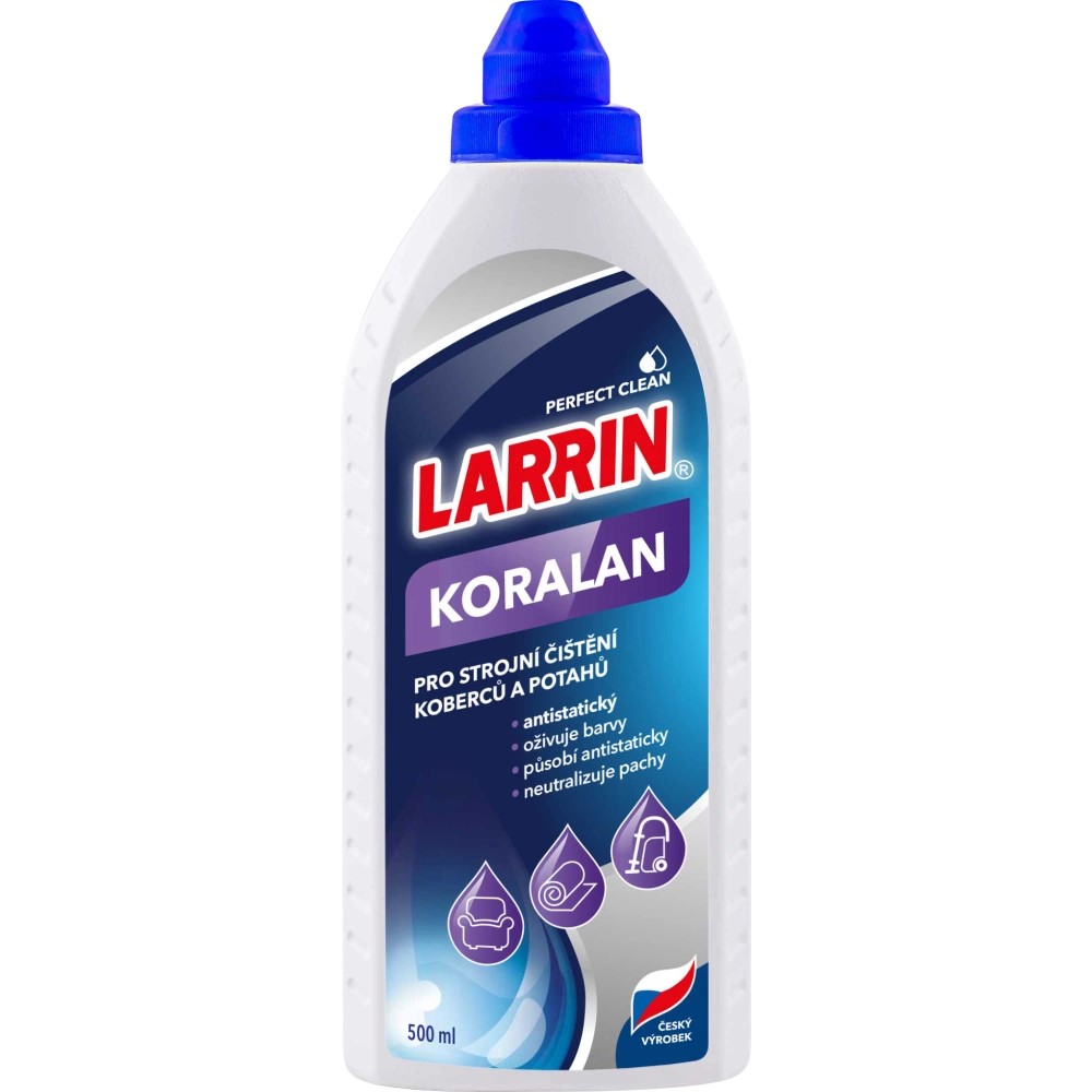 LARRIN Koralan 500ml strojní čištění koberců a potahů