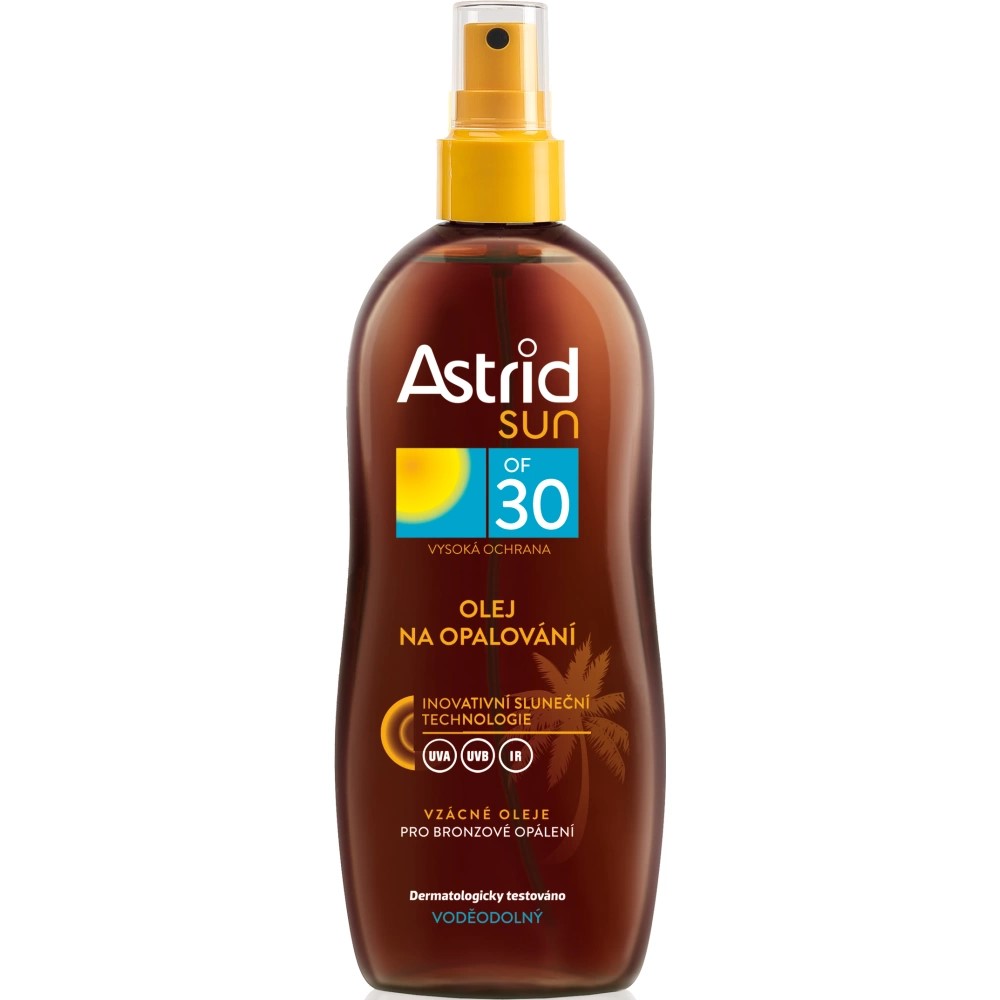 Astrid olej na opalování SUN F30 200ml