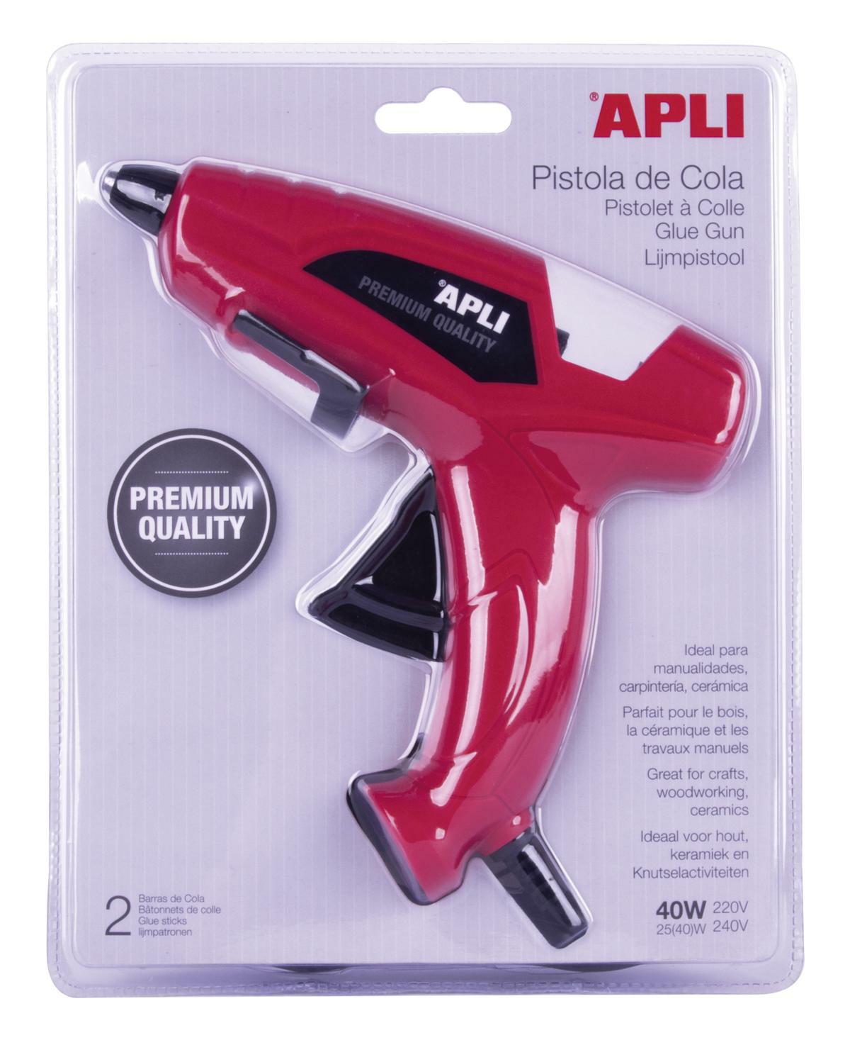 Pistole tavná APLI 40W pro tyčinky 11mm
