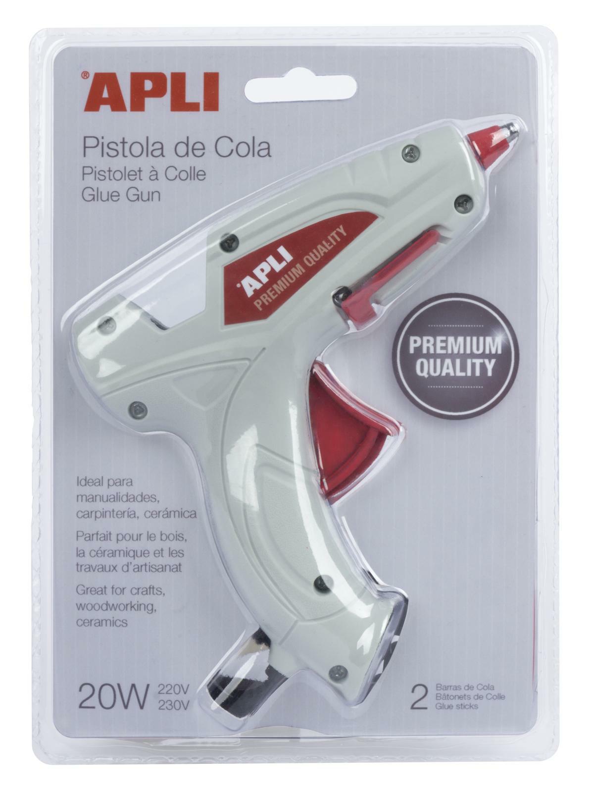 Pistole tavná APLI 20W pro tyčinky 7,5mm