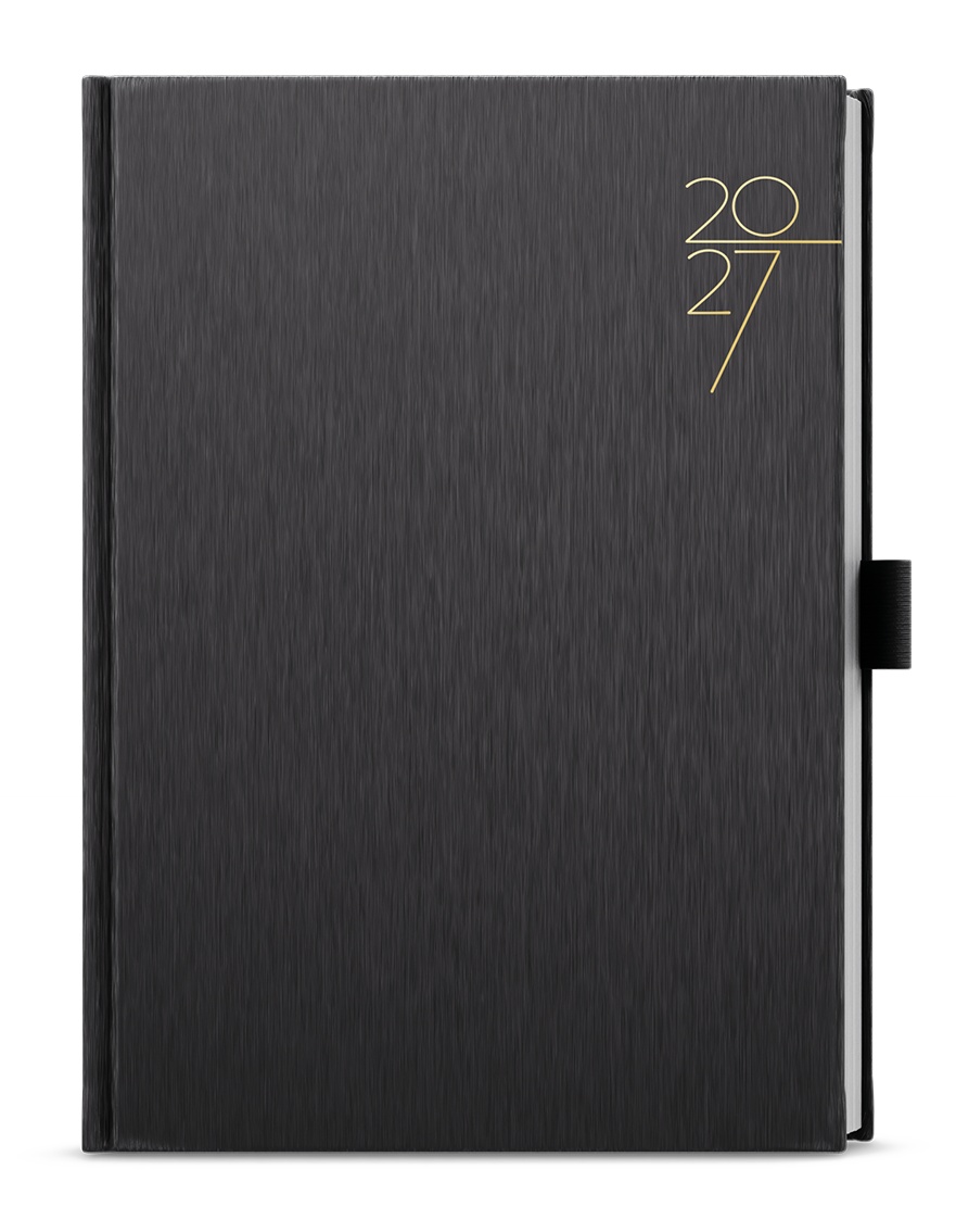 Diář denní David ForMen A5 Black