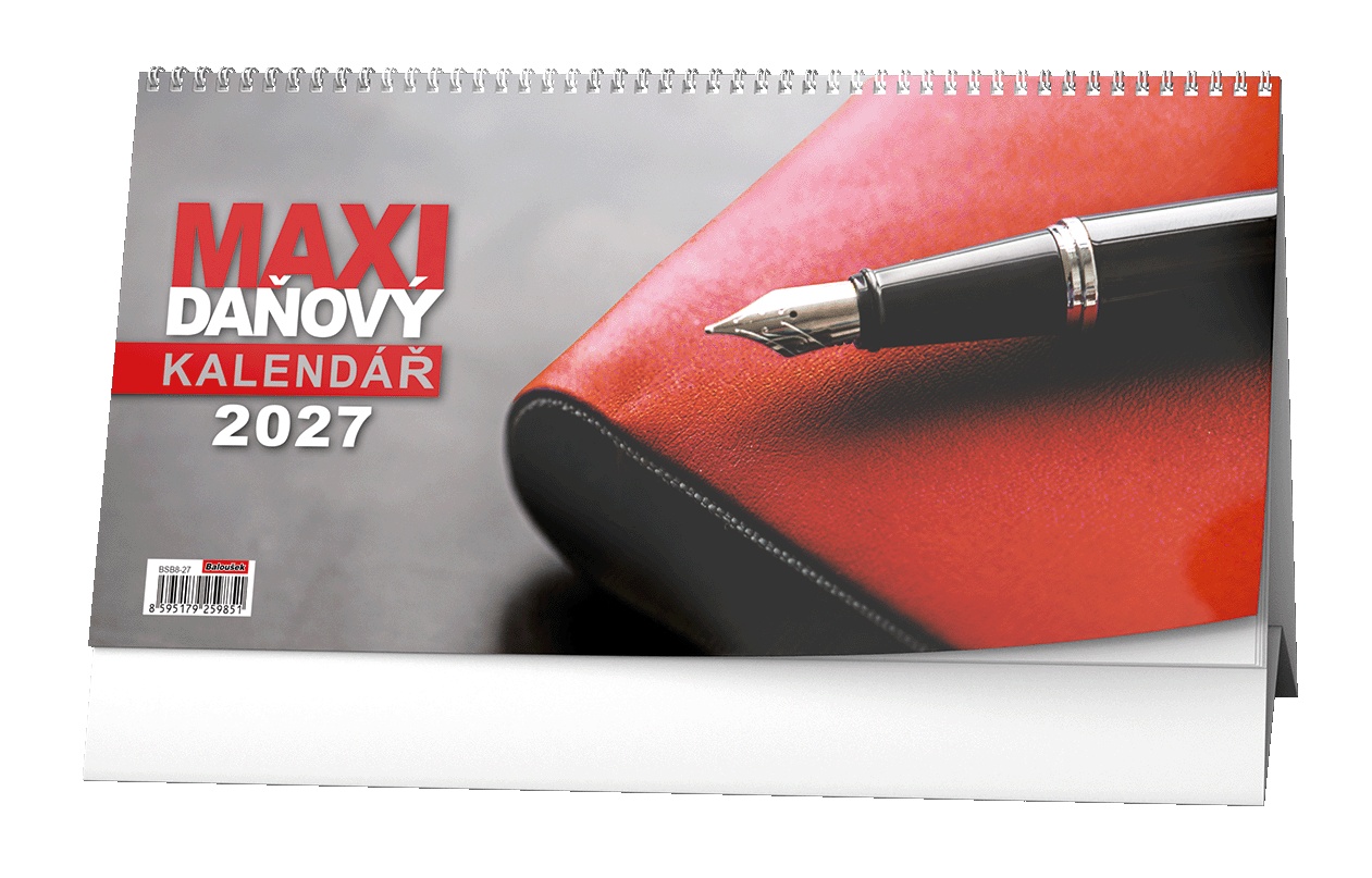 Kalendář stolní žánr. týd. MAXI daňový