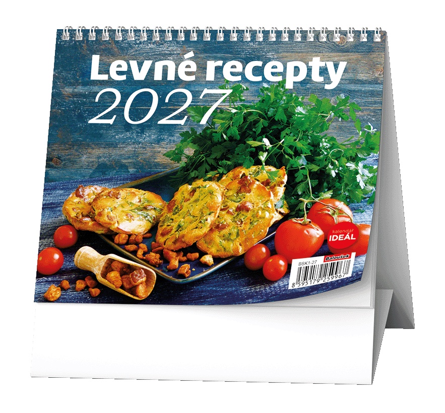 Kalendář stolní Ideál Levné recepy