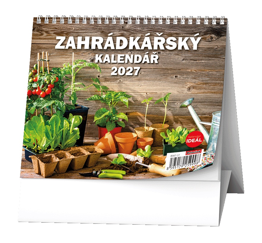 Kalendář stolní Ideál Zahrádkářský
