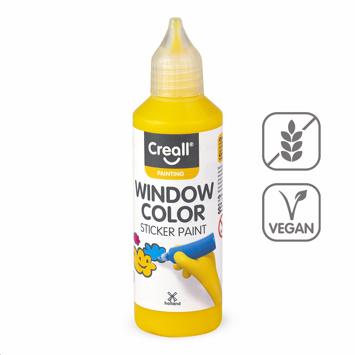 Creall barva na sklo Window color, 80 ml, žlutá