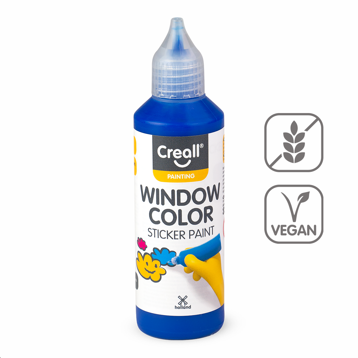 Creall barva na sklo Window color, 80 ml, modrá