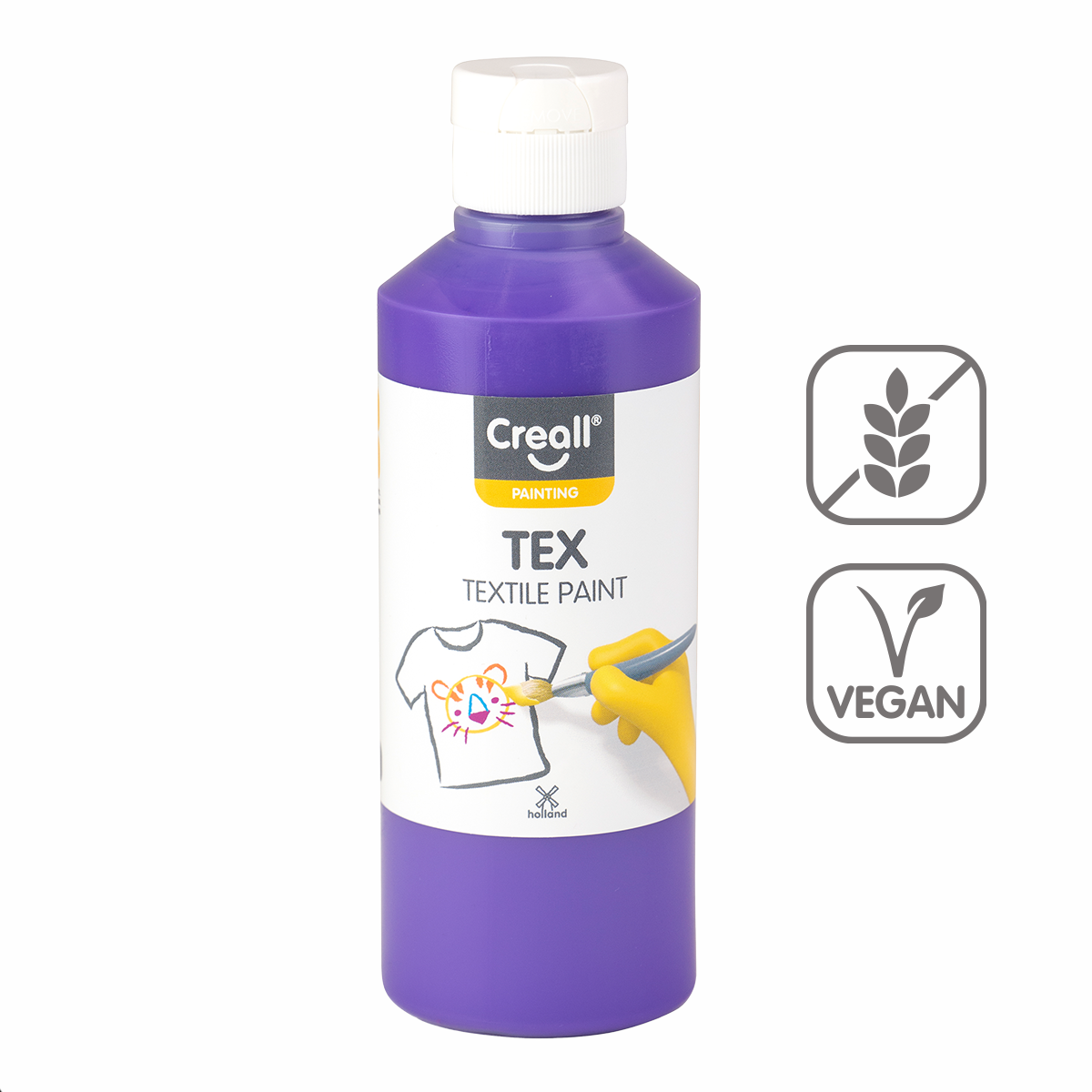 Creall textilní barva TEX, 250 ml, fialová