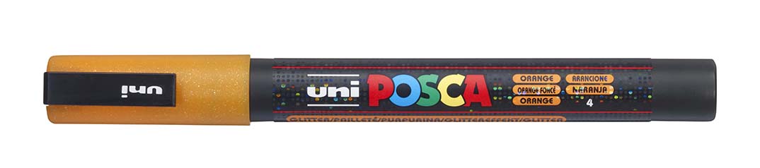 Popisovač akrylový POSCA PC-3M oranžový 0,9 - 1,3mm