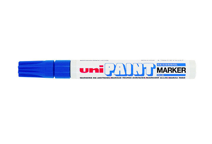 Popisovač lakový PX-20 PAINT MEDIUM 2,2-2,8mm modrý
