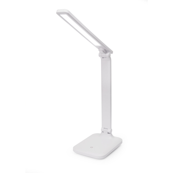 Lampa stolní Platinet PDL194W LED Remus 5W stmívatelná, dotykové ovládání, USB port, bílá