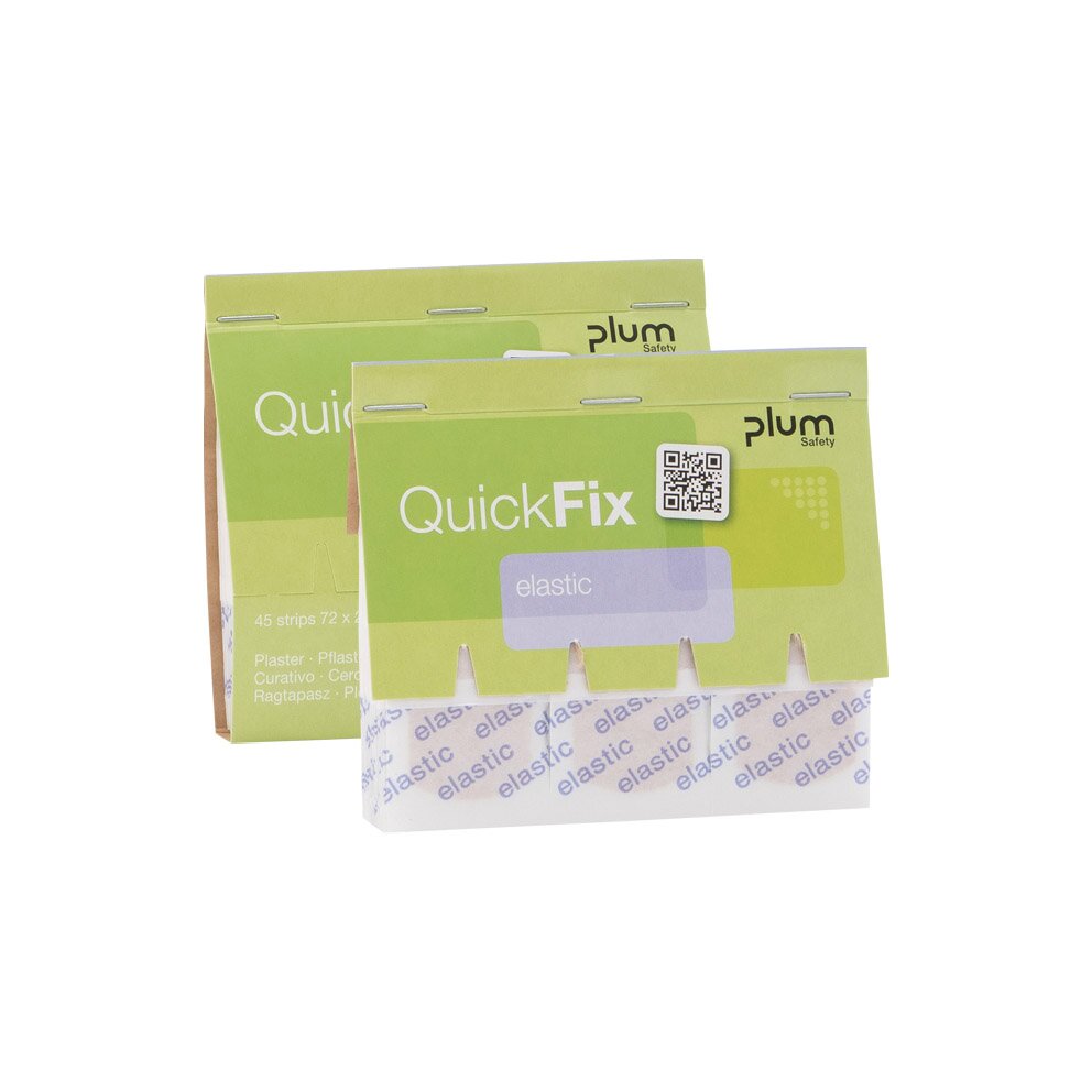 Náplasti do zásobníku 45 ks QuickFix elastické 25x72 mm