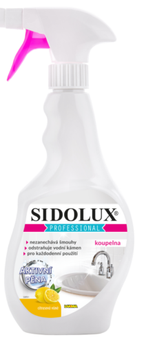 Sidolux Professional pěnový čistič koupelny 500ml