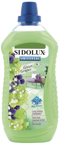 Sidolux univerzální čistič na všechny povrchy a podlahy 1l Green grapes - zelený