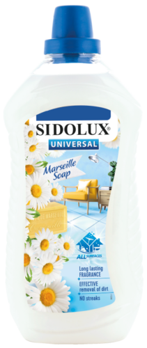 Sidolux univerzální čistič na všechny povrchy a podlahy 1l Marseille Soap - bílý
