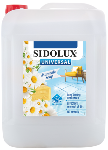 Sidolux univerzální čistič na všechny povrchy a podlahy 5l Marseille Soap - bílý