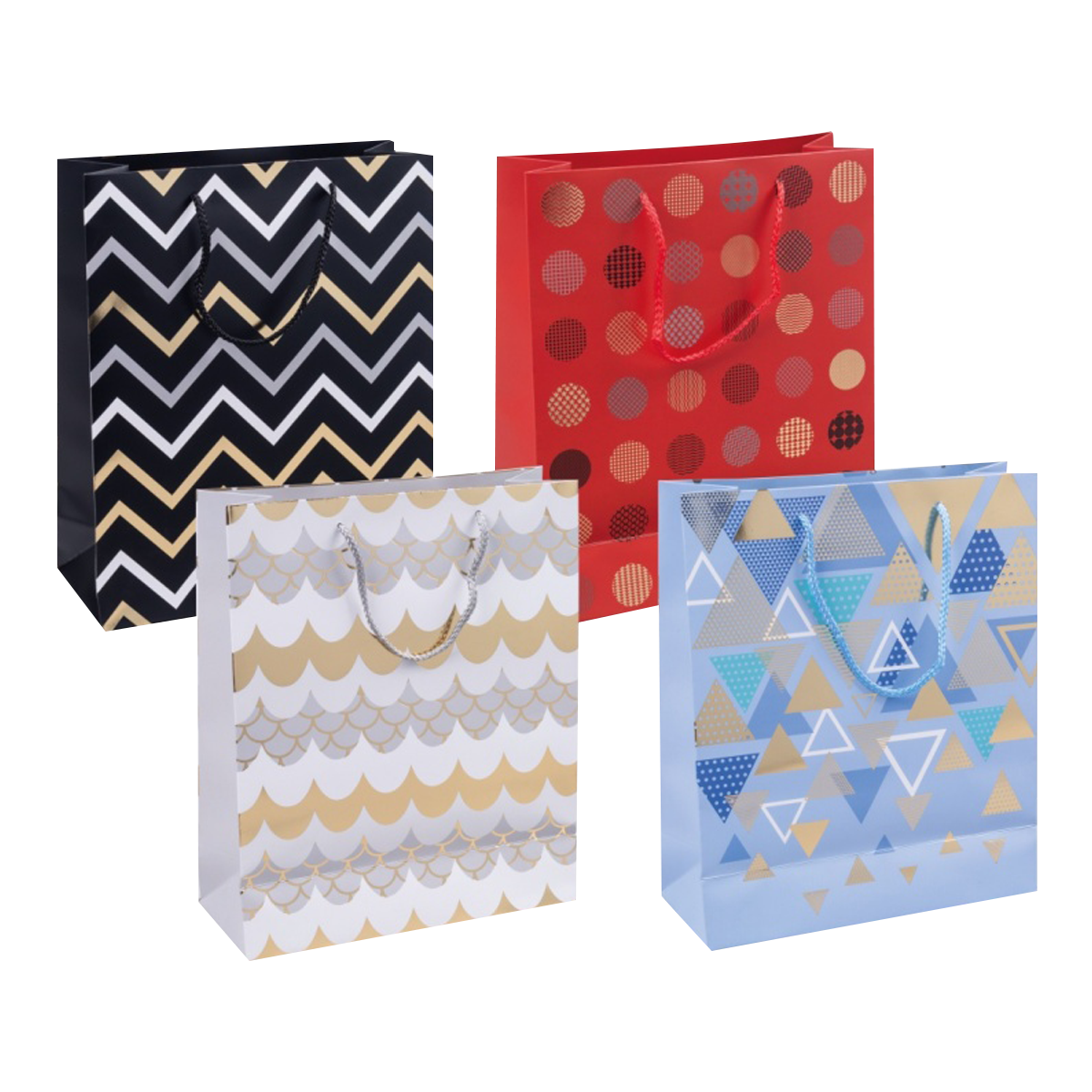 DONAU HOME dárková taška – Geometric, mix motivů