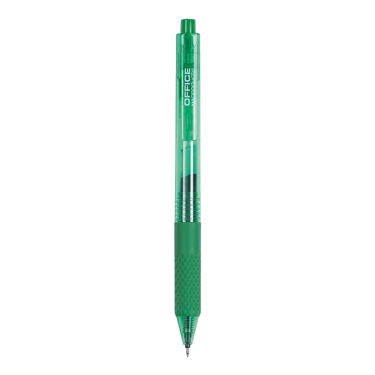 Gelový roller Office Products , 0,25 mm, zelený
