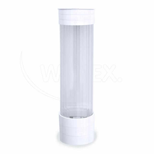 Zásobník na kelímky bílý - pro kelímky o Ø 70mm / 1ks
