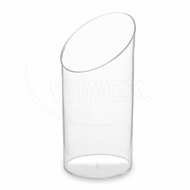 Fingerfood kelímek (PS) kulatý čirý O45 x 84 mm 65ml/20 ks