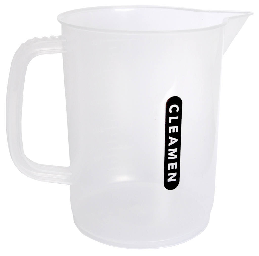 Odměrka Cleamen s uchem 500ml (stupnice po 25ml)