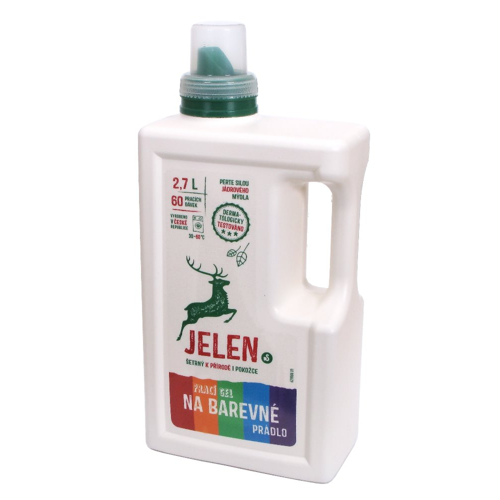 Jelen Color prací gel, 60 praní, 2,7 l