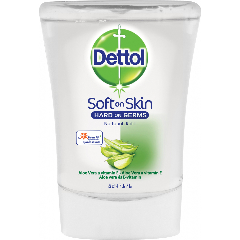 Náhradní náplň do dávkovače - mýdlo Dettol 250ml Aloe Vera