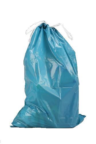 Pytel odpadní 70 x 110, 120l, / 25ks 60 mi role (120l) zatahovací černé/modré